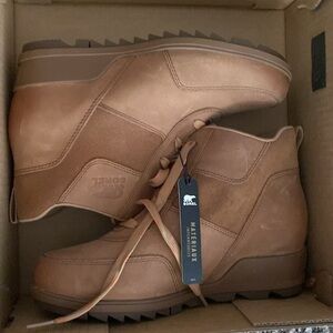 Sorel Tan Ankle Boots